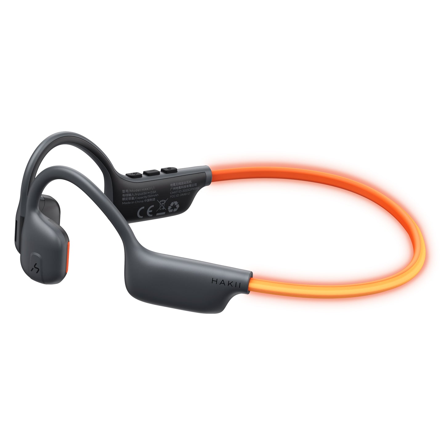 HAKII Light LED MP3 Player Bluetooth Earbuds