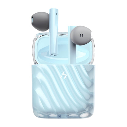 HAKII ICE Lite Auriculares inalámbricos de baja latencia para Android y iPhone (Azul)