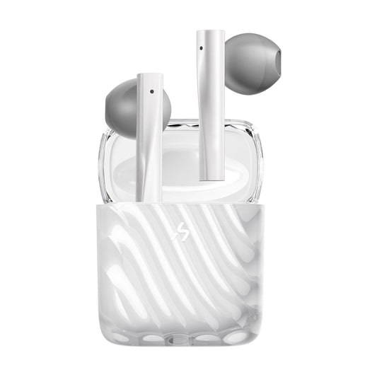 HAKII ICE Lite Kabellose Ohrhörer mit niedriger Latenz für Android und iPhone (Weiss)