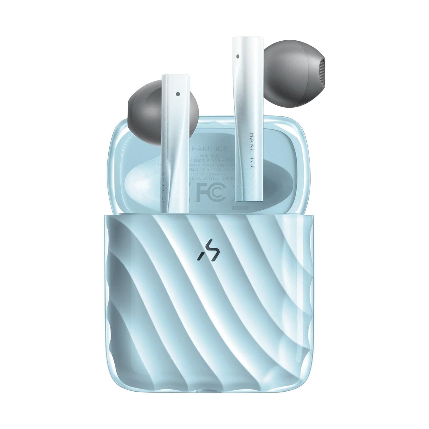 HAKII ICE Low Latency Wireless Earbuds for Android & iPhone (Blue)