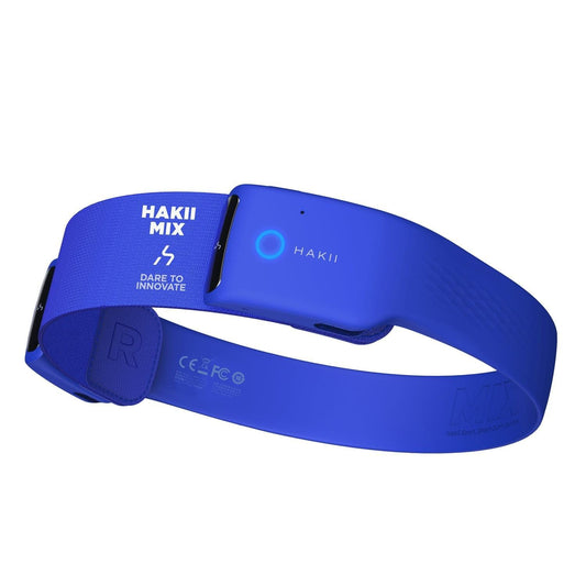 HAKII Mix Smart Stirnband Kopfhörer für Sport (Blau)