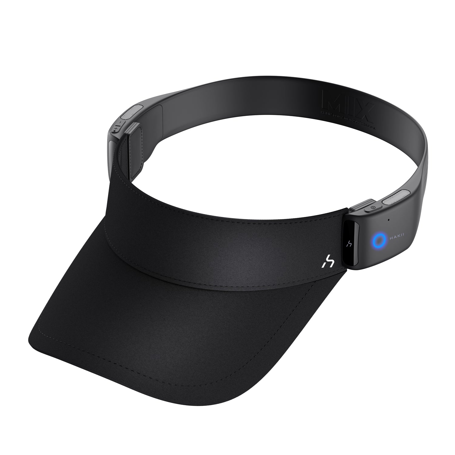 HAKII MIXV Smart Bluetooth Visor Headphones (Black)