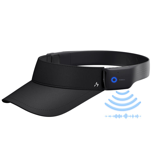 HAKII MIXV Smart Bluetooth Visier-Kopfhörer (Schwarz)
