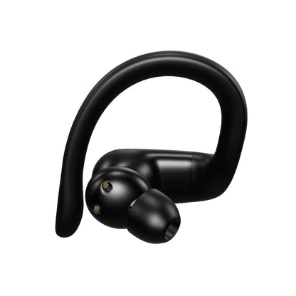 HAKII Action Workout Wireless Earbuds For Gym, Exercise, Running & More (Black)