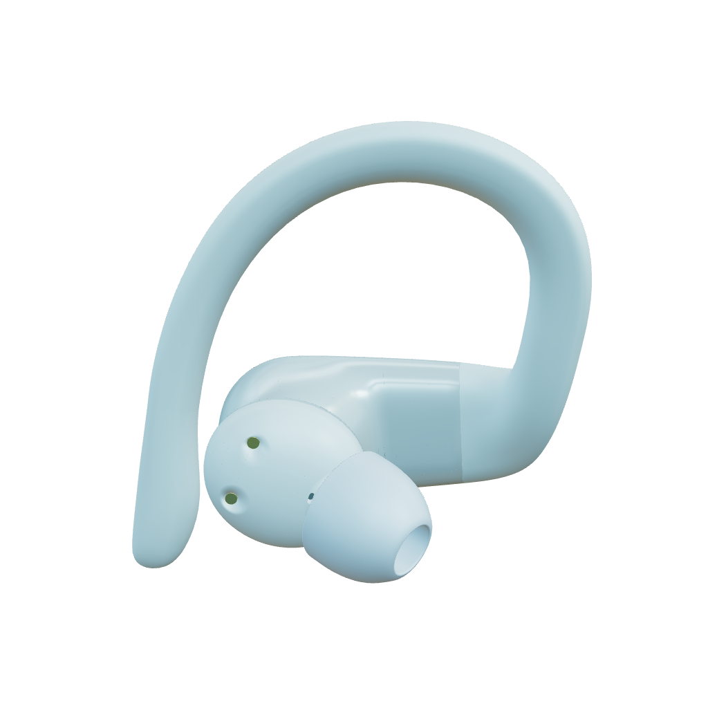 HAKII Action TWS Earbuds Workout Wireless Earbuds Blue