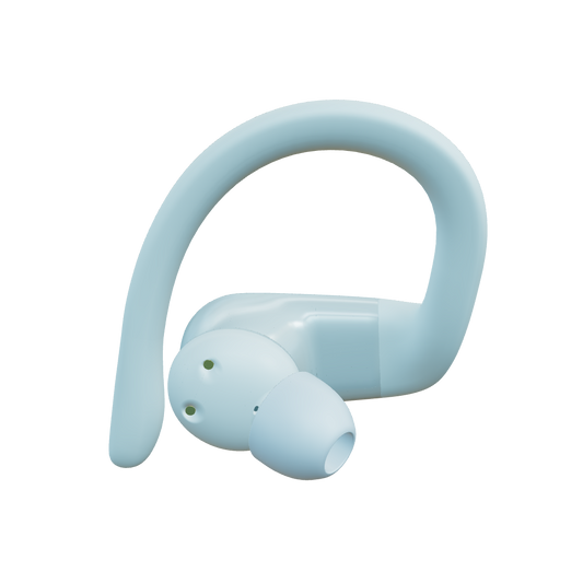 HAKII Action Workout Auriculares inalámbricos para gimnasio, ejercicio, correr y más (azul)