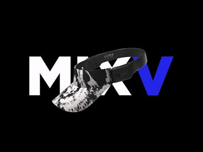 HAKII MIXV Smart Bluetooth Visor Headphones (Tie-Dye)