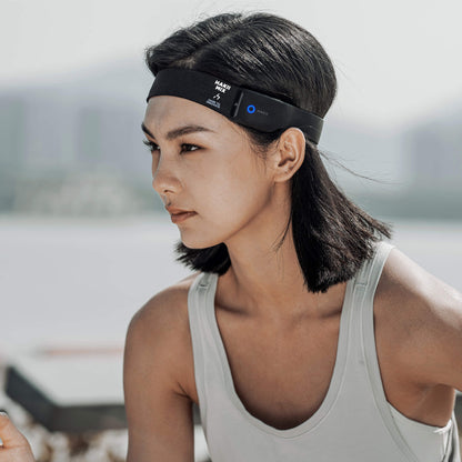 HAKII Mix Smart Headband Headphones for Sports (Black)