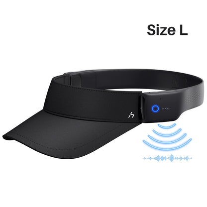 HAKII MIXV Auriculares Inteligentes con Visera Bluetooth (Negro)